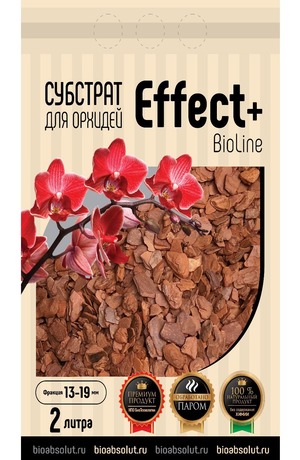 Cубстрат для орхидей Effect+ 13-19 мм BioLine 2 литра
