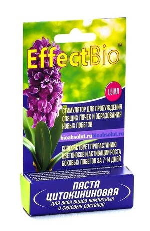цЦитокининовая паста для всех видов комнатных и садовых растений "EffectBio™" 1.5мл